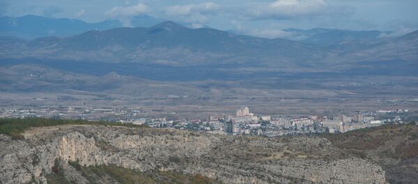 The town of Stepanakert in the self-proclaimed Nagorno-Karabakh Republic - Sputnik International