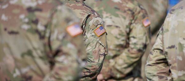 U.S. Army servicemen attend the opening of the Rapid Trident – 2020 international military exercises in Lviv Region, Ukraine September 17, 2020 - Sputnik International