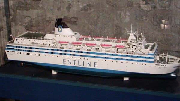 MS Estonia model - Sputnik International