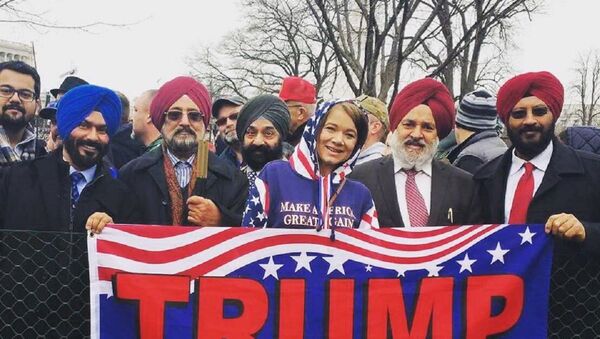 Sikhs & Indians for Trump  - Sputnik International