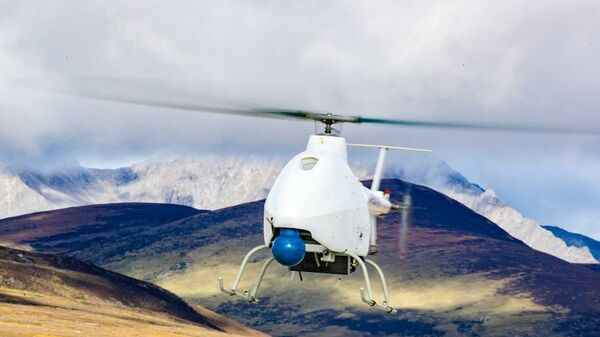 An image from social media depicting an AR-500C unmanned helicopter - Sputnik International