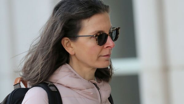 Clare Bronfman, an heiress of the Seagram's liquor empire, arrives at the Brooklyn Federal Courthouse, for her trail regarding sex trafficking and racketeering related to the Nxivm cult in the Brooklyn borough of New York, U.S., January 9, 2019 - Sputnik International