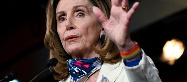 U.S. House Speaker Nancy Pelosi participates in a news conference at the U.S. Capitol in Washington, U.S. October 1, 2020. U.S. House Speaker Nancy Pelosi participates in a news conference at the U.S. Capitol in Washington, U.S. October 1, 2020. - Sputnik International