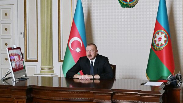 Azerbaijani President Ilham Aliyev. File photo. - Sputnik International