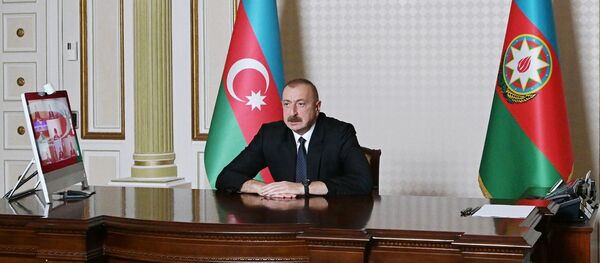 Azerbaijani President Ilham Aliyev. File photo. Azerbaijani President Ilham Aliyev. File photo. - Sputnik International
