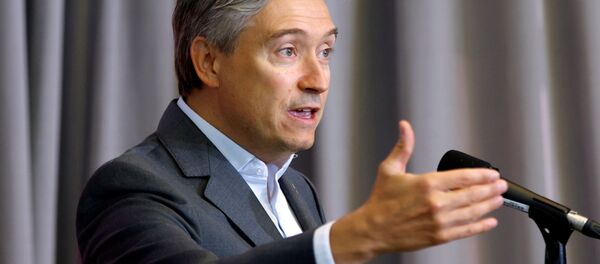 Canada's Minister of Foreign Affairs Francois-Philippe Champagne speaks to media at a cabinet retreat in Ottawa, Ontario, Canada September 14, 2020. Canada's Minister of Foreign Affairs Francois-Philippe Champagne speaks to media at a cabinet retreat in Ottawa, Ontario, Canada September 14, 2020. - Sputnik International