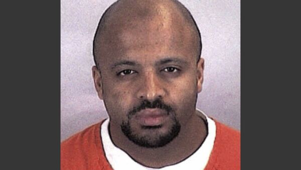 This undated file photo provided by the Sherburne County Sheriff Office shows Zacarias Moussaoui. Moussaou, the only man ever convicted in a U.S. court for a role in the Sept. 11 attacks now says he is renouncing terrorism, Al-Qaida and the Islamic State.   In a handwritten court motion Moussaoui filed with the federal court in Alexandria last April 2020, Moussaoui wrote, “Ï denounce, repudiate Usama bin Laden as a useful idiot of the CIA/Saudi. I also proclaim unequivocally my opposition to any terrorist action, attack, propaganda against the U.S.” - Sputnik International