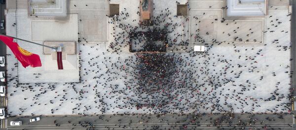 Protests in Bishkek Protests in Bishkek - Sputnik International
