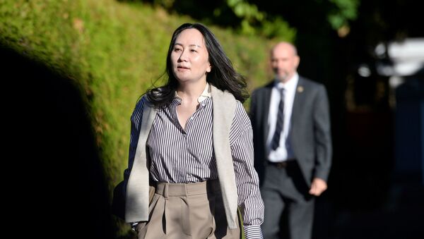 Huawei Technologies Chief Financial Officer Meng Wanzhou leaves her home to attend a court hearing in Vancouver, British Columbia, Canada September 28, 2020. REUTERS/Jennifer Gauthier - Sputnik International