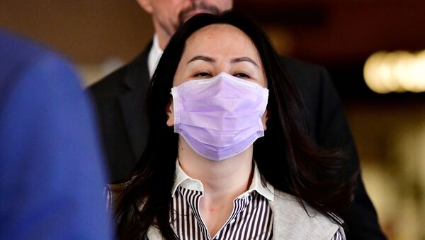 Huawei Technologies Chief Financial Officer Meng Wanzhou leaves a court hearing during a break in Vancouver, British Columbia, Canada, 28 September 2020. REUTERS/Jennifer Gauthier/File Photo - Sputnik International