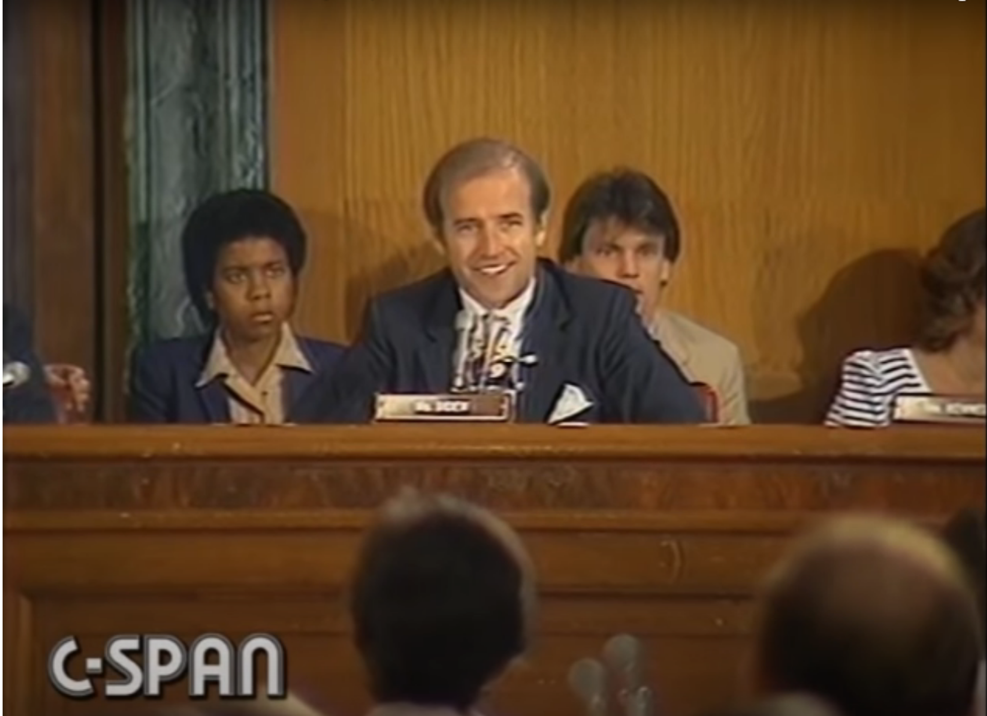 Delaware Senator Joe Biden making an impassioned plea against packing the Supreme Court, summer 1983. - Sputnik International, 1920, 07.09.2021
