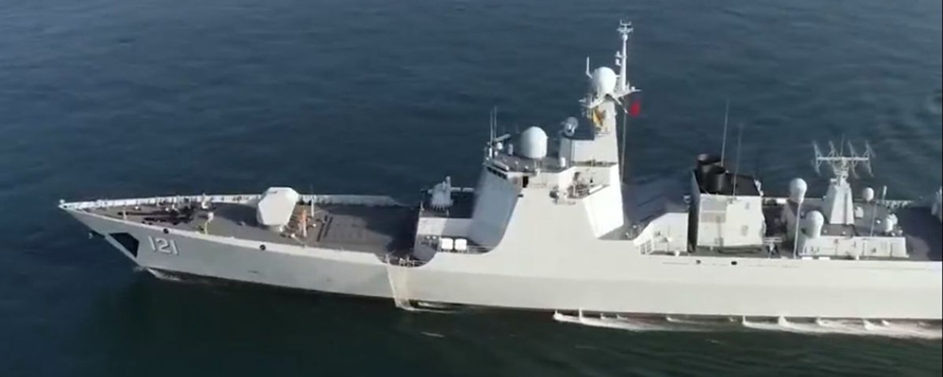 Chinese Navy destroyer (Hull 121) conducts exercises featuring main gun shooting and damage control in October 2020 - Sputnik International, 1920, 05.09.2023
