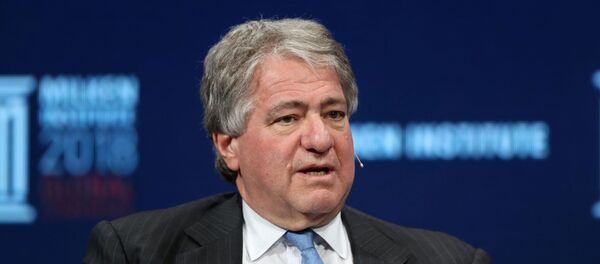 Leon Black, Chairman, CEO and Director of Apollo Global Management, LLC, speaks at the Milken Institute's 21st Global Conference in Beverly Hills, California, 1 May 2018. Leon Black, Chairman, CEO and Director of Apollo Global Management, LLC, speaks at the Milken Institute's 21st Global Conference in Beverly Hills, California, 1 May 2018. - Sputnik International
