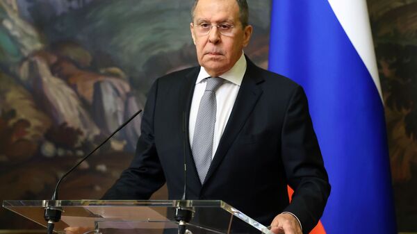 Russian Foreign Minister Sergey Lavrov  - Sputnik International