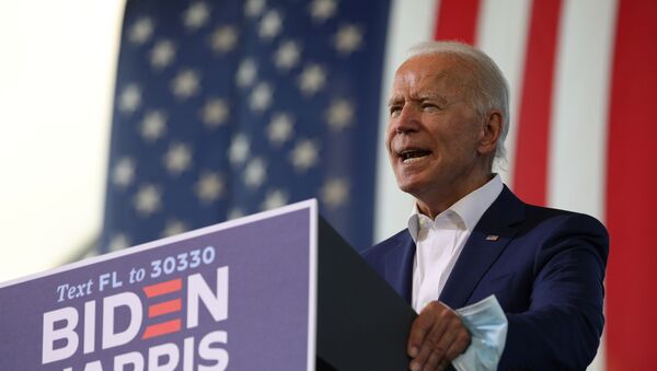 Democratic presidential candidate Joe Biden campaigns in Florida - Sputnik International