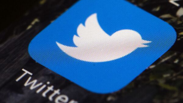 This April 26, 2017, file photo shows the Twitter app icon on a mobile phone in Philadelphia. A tech-focused civil liberties group on Tuesday, June 2, 2020, sued to block President Donald Trump's executive order that seeks to regulate social media, saying it violates the First Amendment and chills speech - Sputnik International