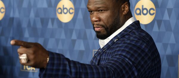 Curtis 50 Cent Jackson, a cast member in the ABC television series For Life, poses at the 2020 ABC Television Critics Association Winter Press Tour, Wednesday, Jan. 8, 2020, in Pasadena, Calif. - Sputnik International
