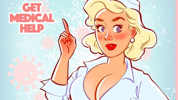 Pin-Up Guidelines for Those Staying at Home Amid COVID-19 Pandemic - Sputnik International