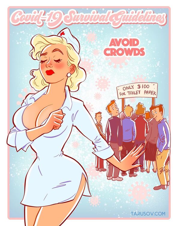 Pin-Up Guidelines for Those Staying at Home Amid COVID-19 Pandemic - Sputnik International