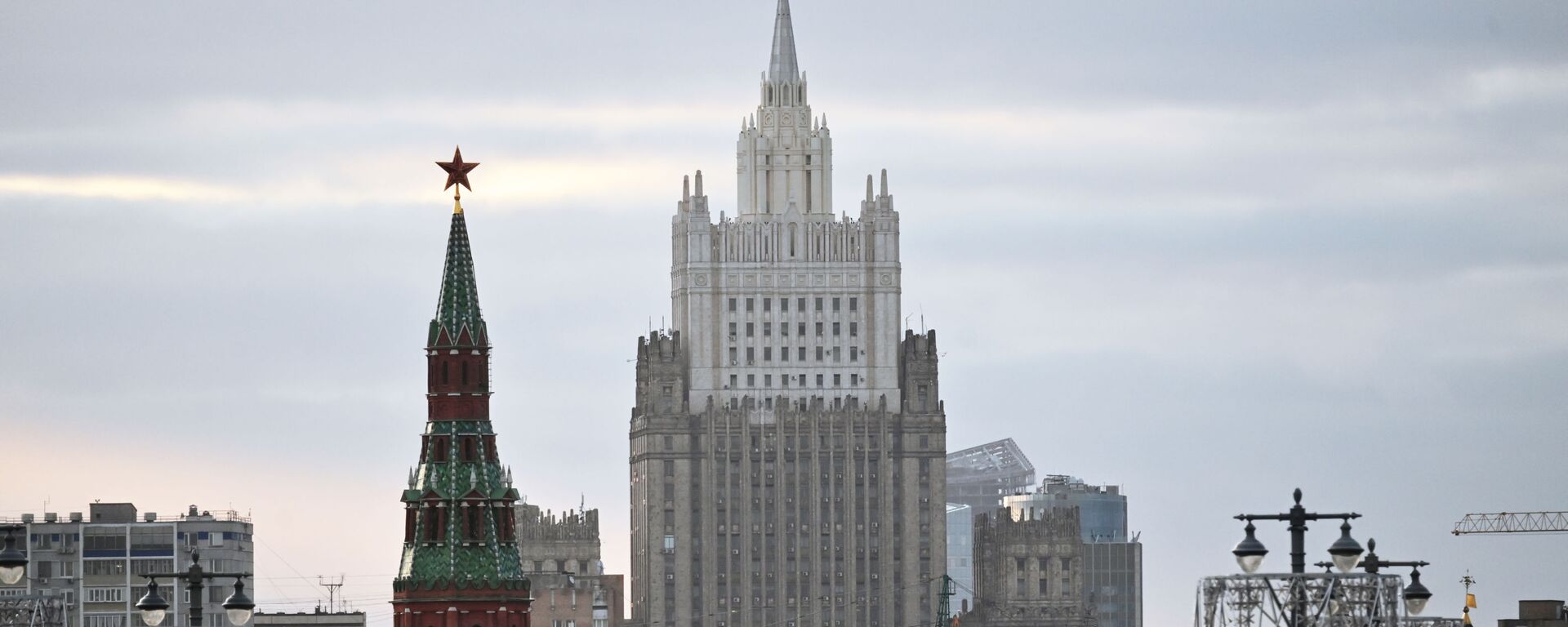 The building of the Ministry of Foreign Affairs of the Russian Federation in Moscow - Sputnik International, 1920, 24.02.2021