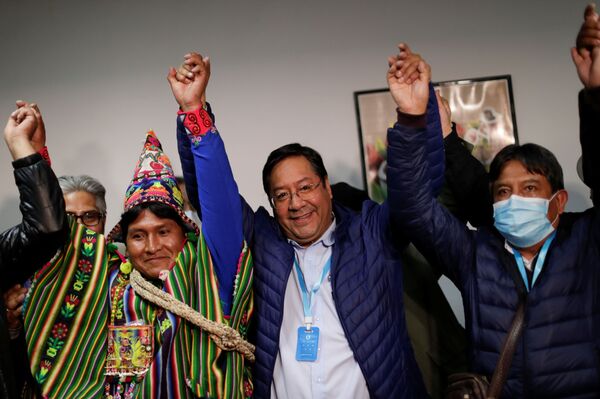 Luis Arce Wins Bolivian Presidential Election With 55% of Votes After All Ballots Counted Luis Arce Wins Bolivian Presidential Election With 55% of Votes After All Ballots Counted - Sputnik International