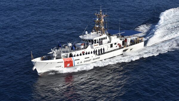 Coast Guard Cutter Joseph Gerczak conducts sea trials off the coast of Key West - Sputnik International