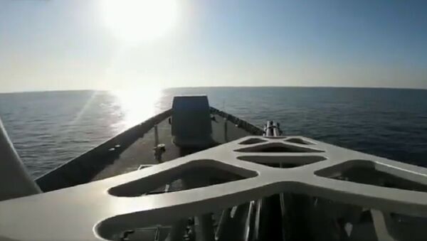 Watch the Chinese navy’s 36th escort fleet conduct a live fire drill in Gulf of Aden - Sputnik International