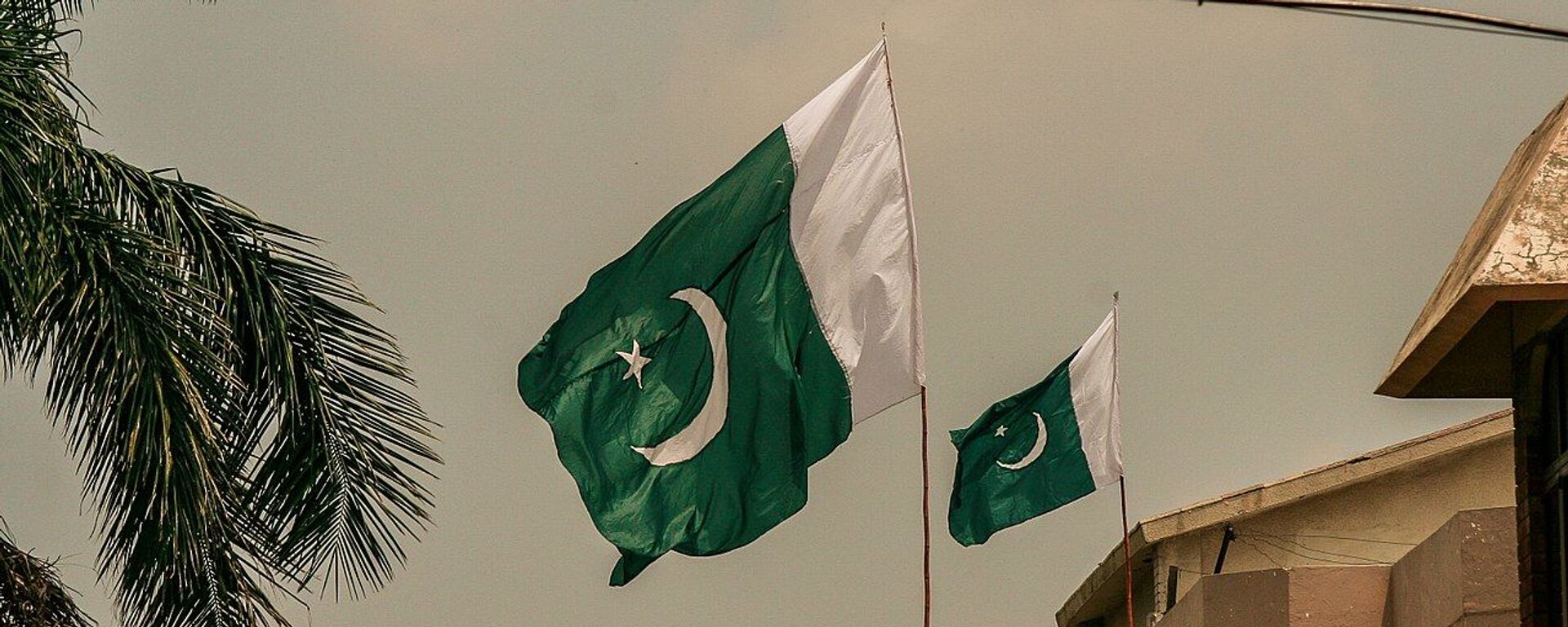 Pakistan Flag in air - Sputnik International, 1920, 05.05.2026