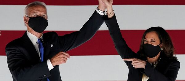 Democratic presidential candidate and former Vice President Joe Biden and U.S. Senator and Democratic candidate for Vice President Kamala Harris Democratic presidential candidate and former Vice President Joe Biden and U.S. Senator and Democratic candidate for Vice President Kamala Harris - Sputnik International