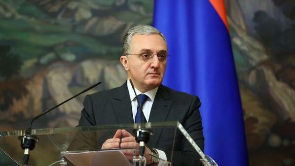 Armenian Foreign Minister Zohrab Mnatsakanyan - Sputnik International