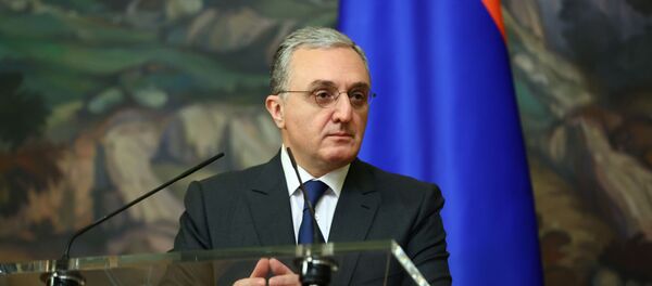 Armenian Foreign Minister Zohrab Mnatsakanyan - Sputnik International