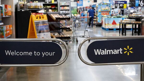 The entrance to a Walmart store is seen in Bradford, Pennsylvania, U.S. July 20, 2020. - Sputnik International