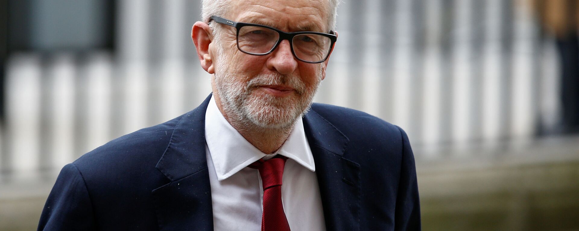 Britain's Labour Party leader Jeremy Corbyn arrives for the annual Commonwealth Service at Westminster Abbey in London, Britain March 9, 2020. - Sputnik International, 1920, 18.11.2020