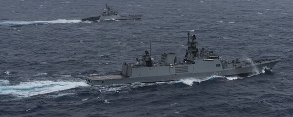 India hosts Japan, Australia, U.S. in naval exercise Malabar 2020 India hosts Japan, Australia, U.S. in naval exercise Malabar 2020 - Sputnik International