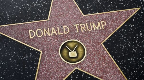 Donald Trump's Hollywood Walk of Fame star - Sputnik International