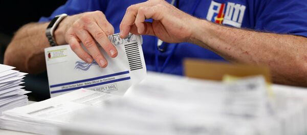 Mail-in ballots are counted in Lehigh County, Pennsylvania, U.S., November 4, 2020 - Sputnik International