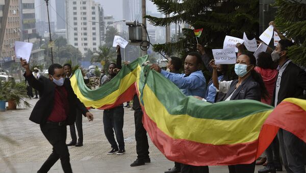 Ethiopians celebrate the building of the Nile dam - Sputnik International