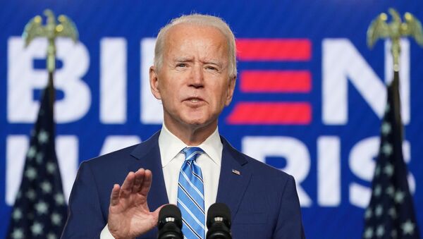 Democratic U.S. presidential nominee Joe Biden speaks about 2020 U.S. presidential election results Wilmington, Delaware - Sputnik International