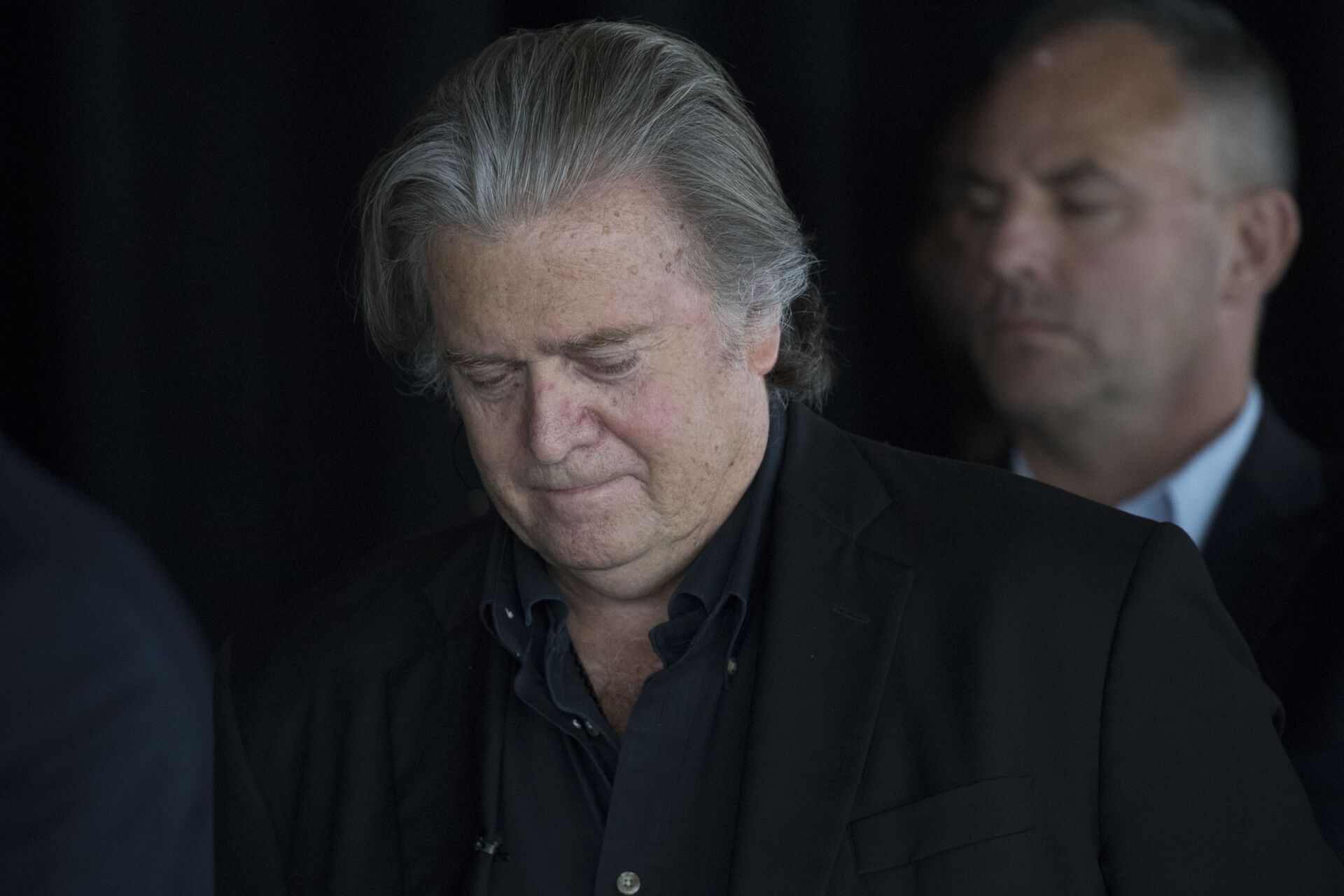 President Donald Trump's former chief strategist Steve Bannon waits to be introduced during an ideas festival sponsored by The Economist, Saturday, Sept. 15, 2018, in New York. Bannon said he's surprised the #MeToo movement hasn't had more impact on corporate America.  - Sputnik International, 1920, 22.10.2021