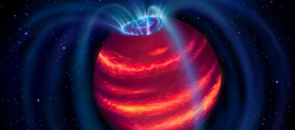 An artist's impression of a cold brown dwarf star, also called a failed star - Sputnik International