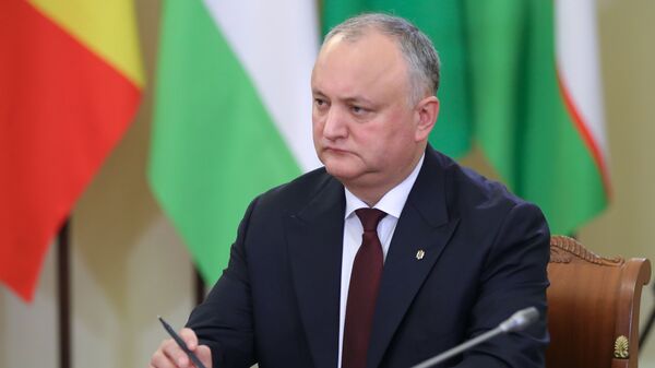 Moldovan Incumbent President Igor Dodon - Sputnik International