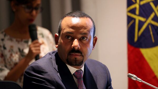 FILE PHOTO: Ethiopia's Prime Minister Abiy Ahmed attends a signing ceremony with European Commission President Ursula von der Leyen in Addis Ababa, Ethiopia December 7, 2019 - Sputnik International