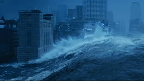 Super-sized tsunami scene from The Day After Tomorrow (2004). - Sputnik International