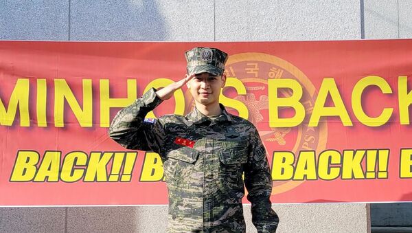 SHINee's Minho discharged from military - Sputnik International