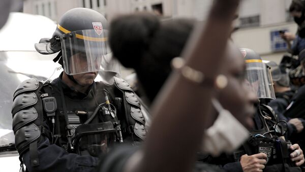 France police protests - Sputnik International