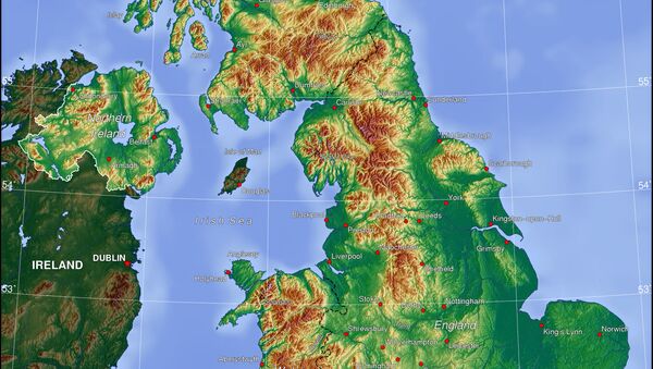 Map of the United Kingdom - Sputnik International