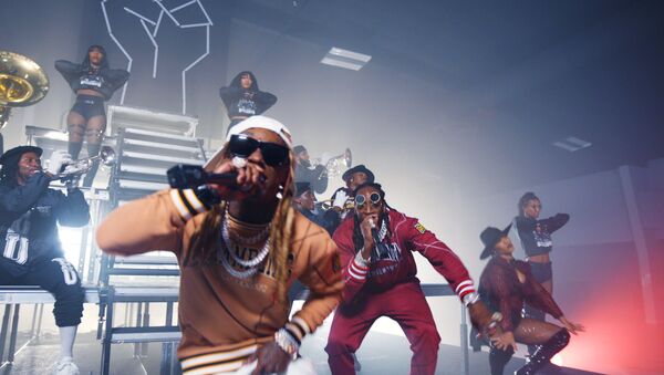 ET Hip Hop Awards 2020 - 2 Chainz,  Lil Wayne - Money Maker, in this image released October 27, 2020. - Sputnik International