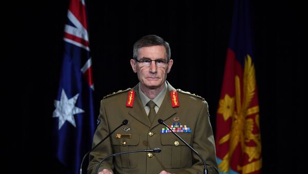 Chief of the Australian Defence Force (ADF) General Angus Campbell delivers the findings from the Inspector-General of the Australian Defence Force Afghanistan Inquiry, in Canberra, Australia, November 19, 2020 - Sputnik International