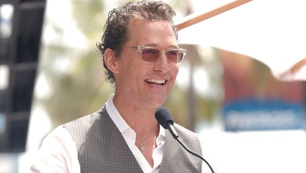 Actor Matthew McConaughey speaks during a ceremony in Los Angeles, California, US, 22 May 2019. - Sputnik International