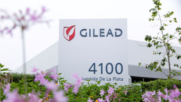 Gilead Sciences Inc pharmaceutical company is seen after they announced a Phase 3 Trial of the investigational antiviral drug remdesivir in patients with severe coronavirus disease (COVID-19), during the outbreak of the coronavirus disease (COVID-19), in Oceanside, California, U.S., April 29, 2020. - Sputnik International